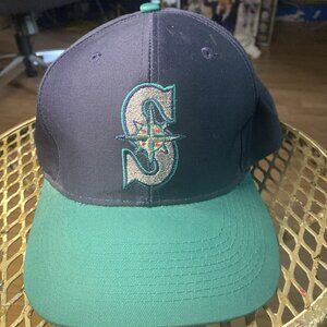 Vintage 90's Seattle Mariners Hat Logo 7 Snapback